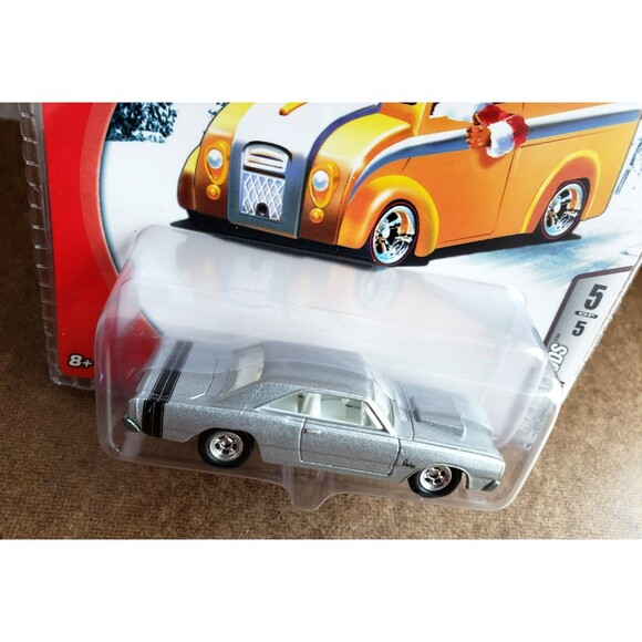 Hot Wheels '68 DODGE DART Silver 5/5 2006 HOLIDAY RODS 1:64 LTD. ED. REAL RIDERS - Picture 4 of 16